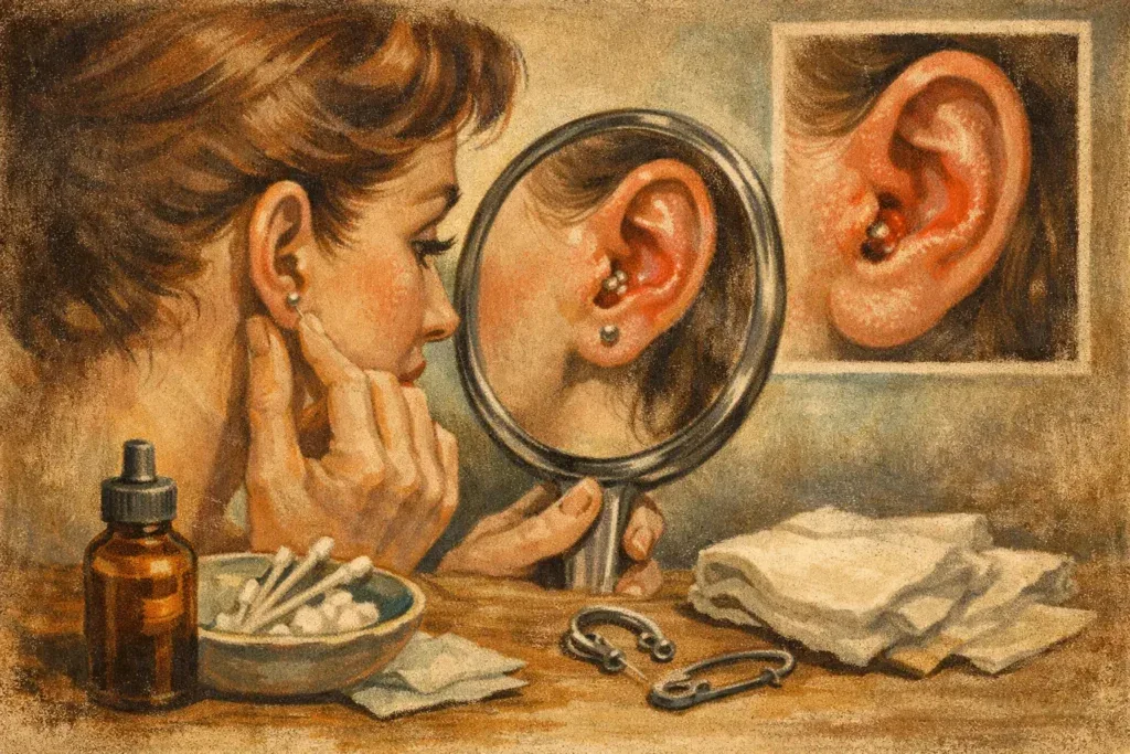 Piercing nazorg: ontsteking voorkomen