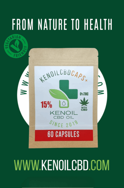 KenoCaps+ 15% Hennepolie 60 stuks