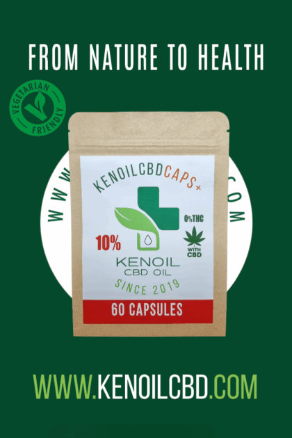 KenoCaps+ 10% Hennepolie 60 stuks
