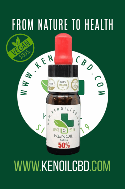 Premium 50% Hennepolie (5000 mg, fytocannabinoïden)