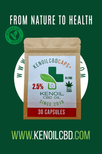 KenoCaps+ 2,5% Hennepolie 30 stuks