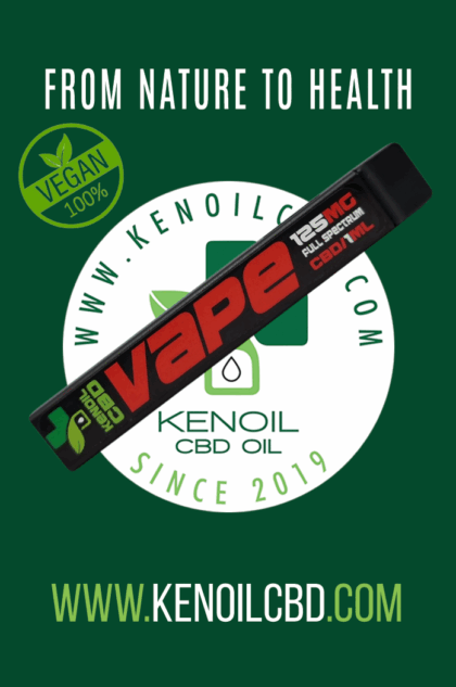 Kenoil hennep Vape pen 1.25%