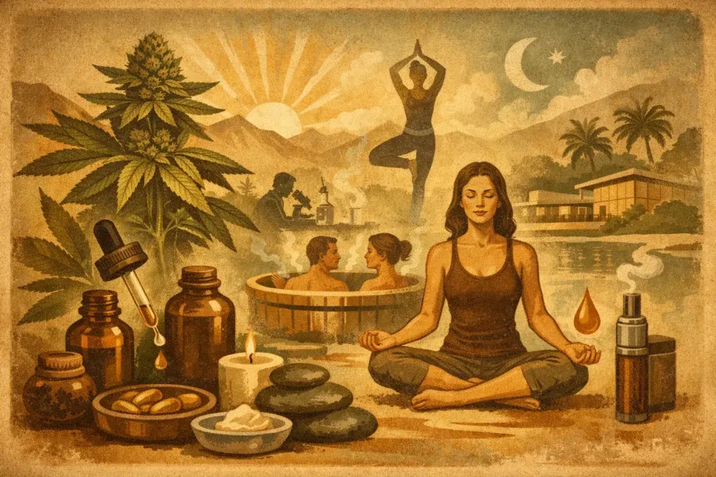 Trends cannabinoïden in wellness in 2026