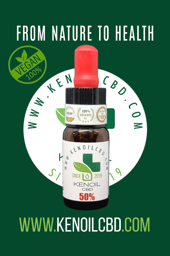 Premium 50% Hennepolie (5000 mg, fytocannabinoïden)