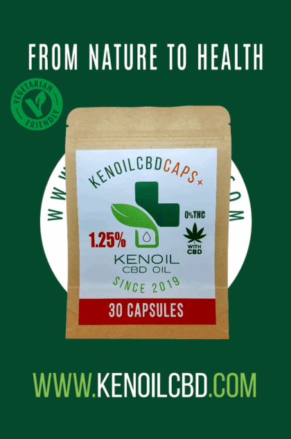 KenoCaps+ 1,25% Hennepolie 30 stuks