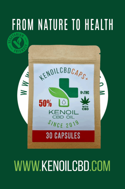 KenoCaps+ 50% Hennepolie 30 stuks