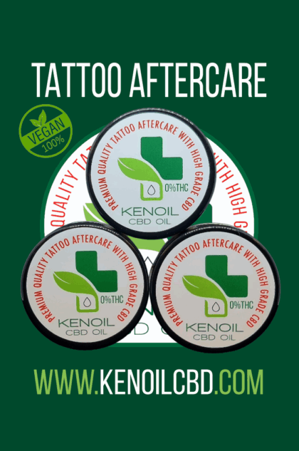 Kenoil Hennep Tattoo Aftercare 30ml <br>x 3 stuks