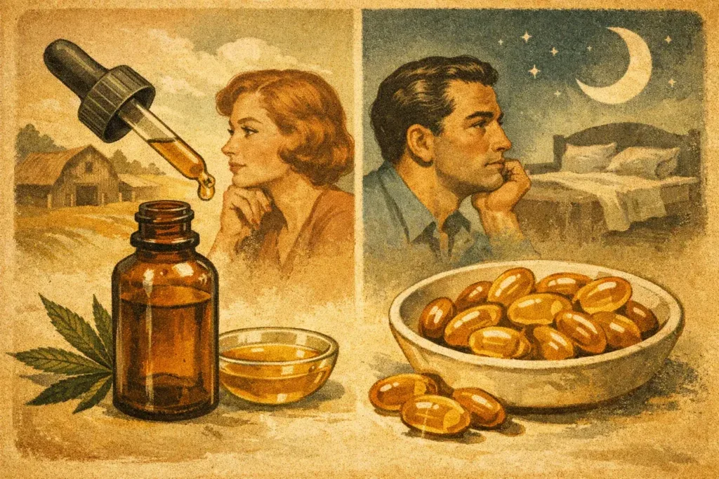 CBN capsules of olie: wat past bij jou?
