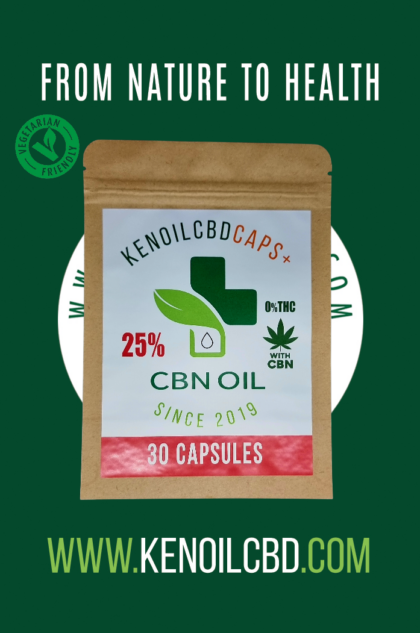 KenoCaps+ CBN 25% 30 stuks