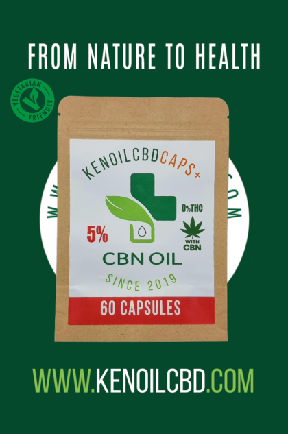 KenoCaps+ CBN 5% 60 stuks
