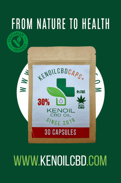 KenoCaps+ 30% Hennepolie 30 stuks