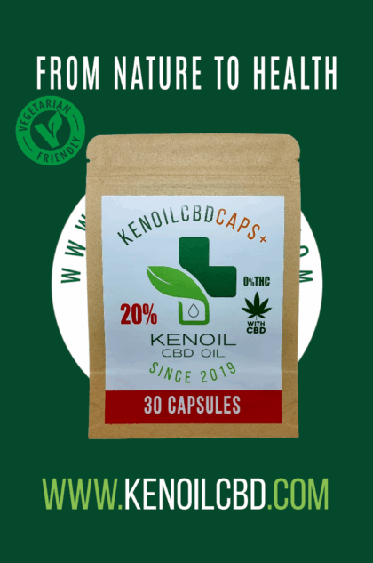KenoCaps+ 20% Hennepolie 30 stuks