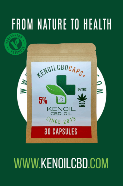 KenoCaps+ 5% Hennepolie 30 stuks