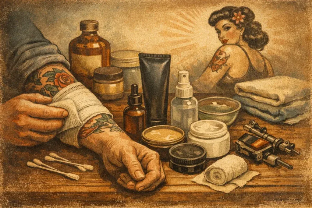 Handleiding tattoo aftercare producten kiezen