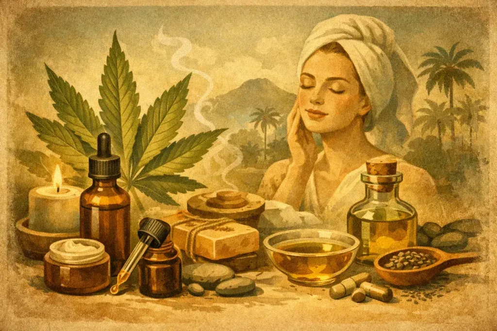 Gids cannabinoïden in wellnessproducten