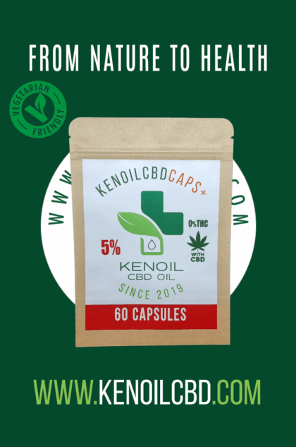KenoCaps+ 5% Hennepolie 60 stuks