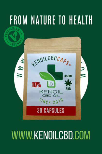 KenoCaps+ 10% Hennepolie 30 stuks
