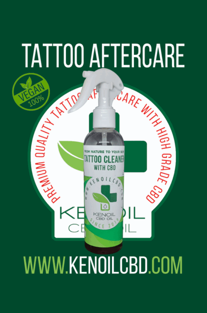 Kenoil Hennep Tattoo Cleaner 250ml