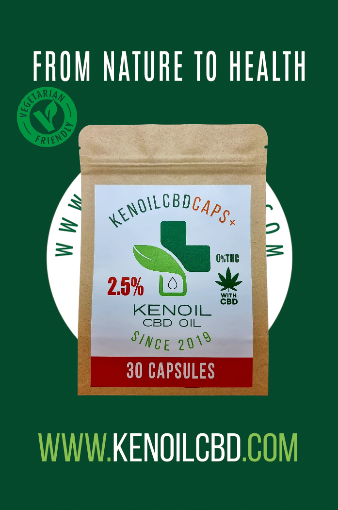 KenoCaps+ 2,5% Hennepolie 30 stuks