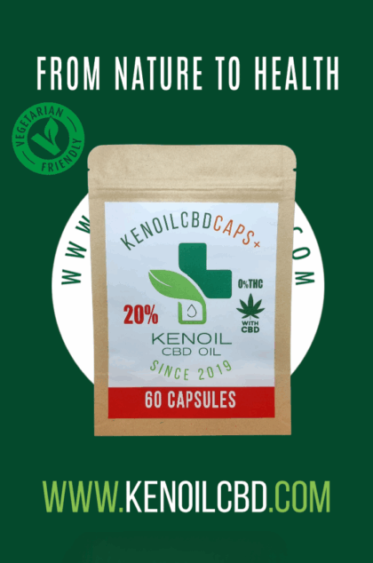 KenoCaps+ 20% Hennepolie 60 stuks