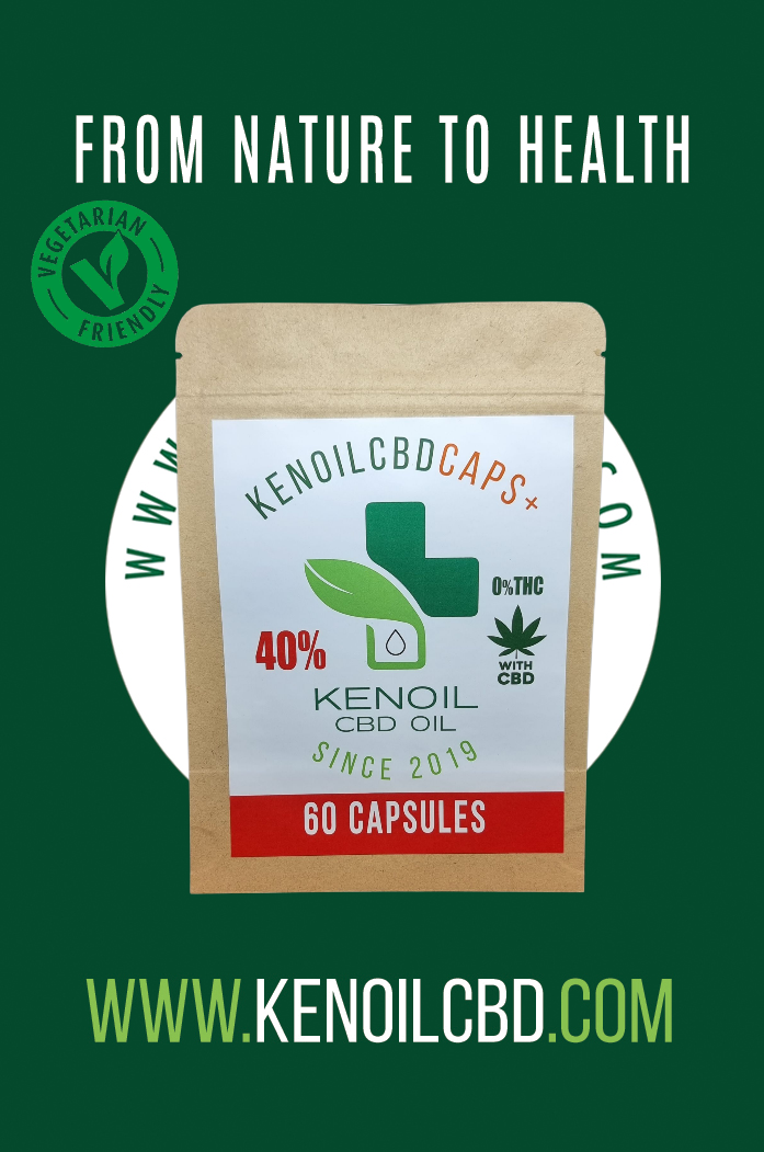 KenoCaps+ 40% Hennepolie 60 stuks