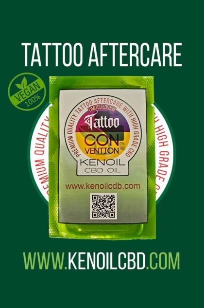 TattooTattaa Limited Edition Kenoil CBD Hennep Tattoo Aftercare 3g