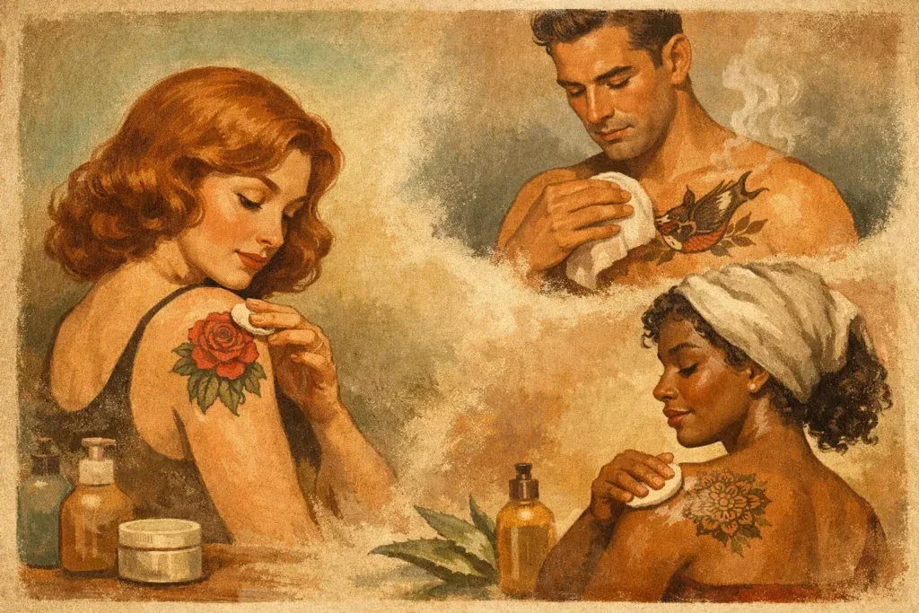 Gids tattoo nazorg per huidtype