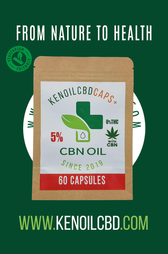 KenoCaps+ CBN 5% 60 stuks