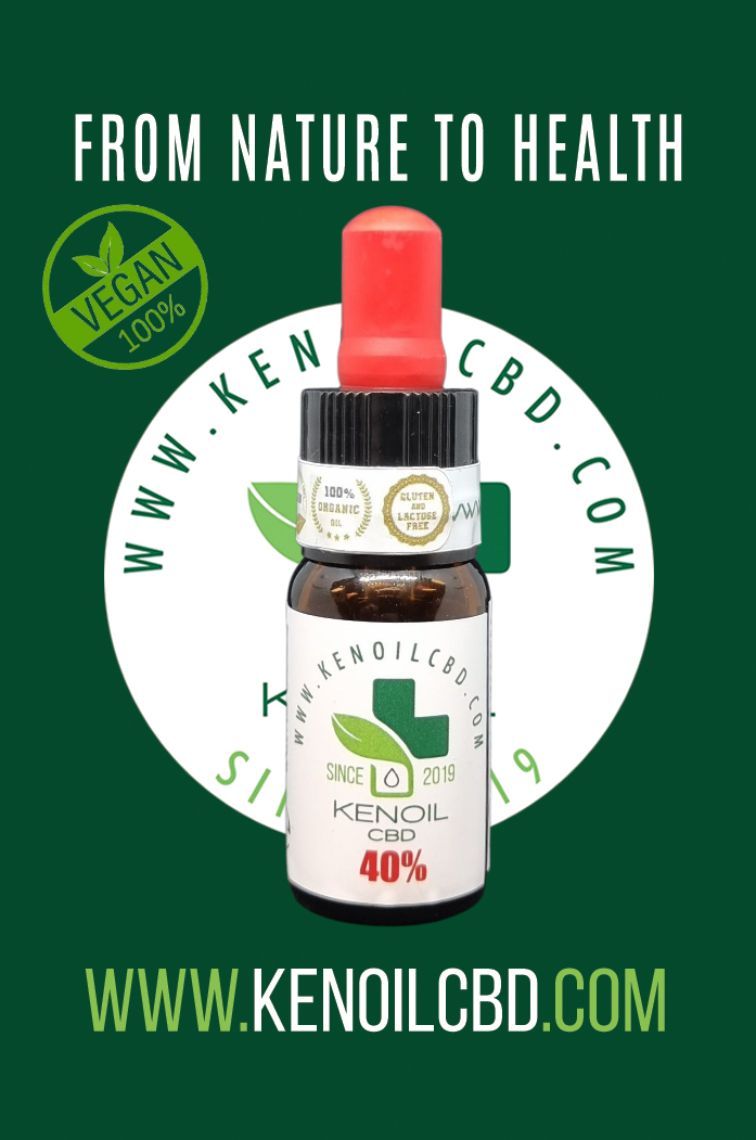 Premium 40% Hennepolie (4000 mg, fytocannabinoïden)