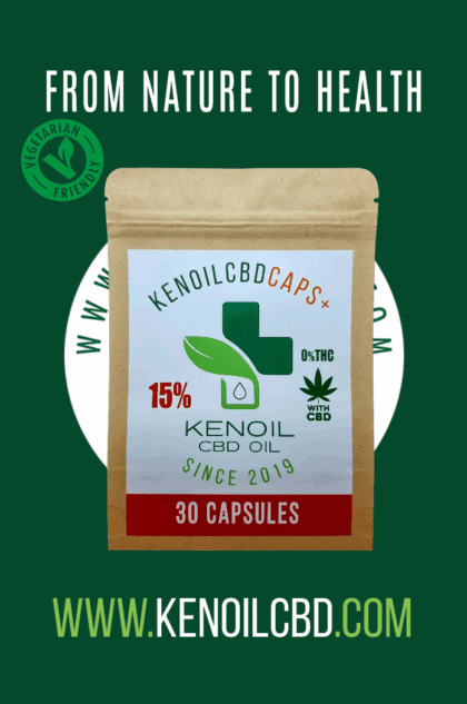 KenoCaps+ 15% Hennepolie 30 stuks