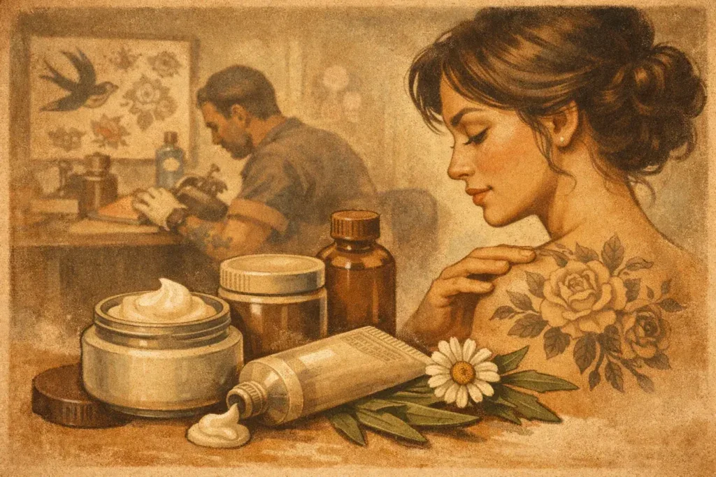Beste tattoo crème zonder parfum kiezen