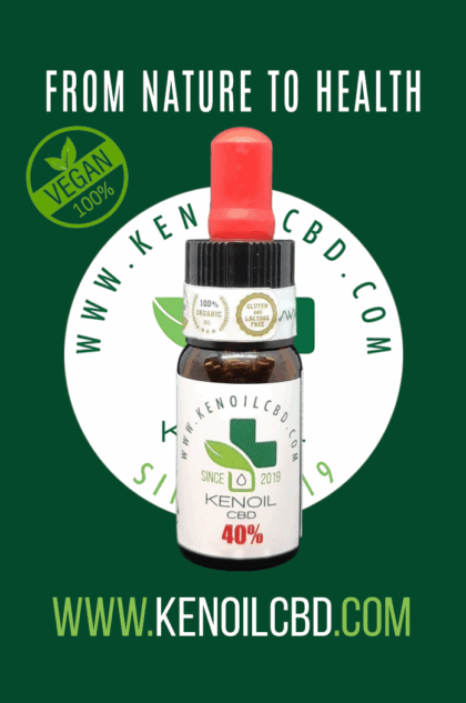 Premium 40% Hennepolie (4000 mg, fytocannabinoïden)